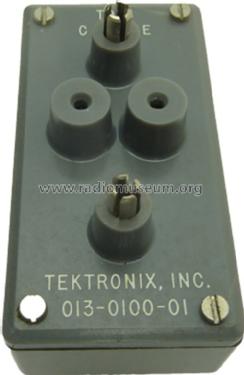 Test Adapter TO-3 Transistor 013-0100-01; Tektronix; Portland, (ID = 1594857) Equipment