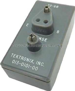 Test Adapter TO-66 Transistor C-Sense 013-0101-00; Tektronix; Portland, (ID = 1594985) Equipment