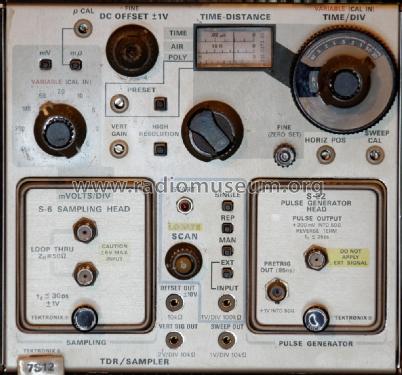 Time Domain Reflectometer / Sampler plug-in 7S12; Tektronix; Portland, (ID = 2289254) Equipment