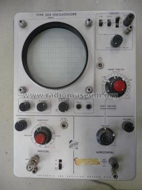 Type 504 Oscilloscope ; Tektronix; Portland, (ID = 2241364) Equipment