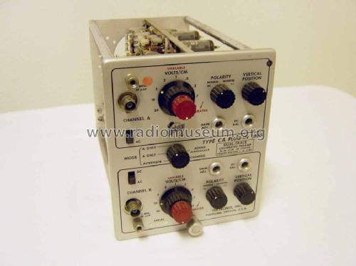 Type CA Plug-In-Unit C-A; Tektronix; Portland, (ID = 167467) Equipment