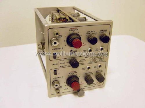 Type CA Plug-In-Unit C-A; Tektronix; Portland, (ID = 167706) Ausrüstung