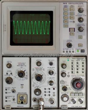 Variable Persistence Storage Oscilloscope 7613; Tektronix; Portland, (ID = 2288093) Equipment
