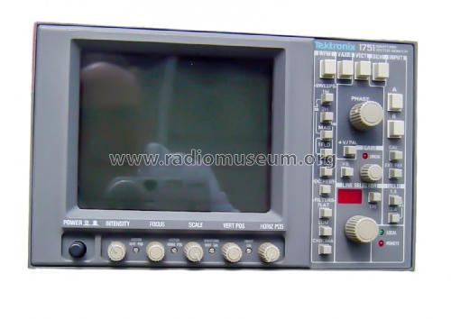 Waveform Vector Monitor 1751; Tektronix; Portland, (ID = 2716555) Ausrüstung