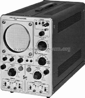 Oscilloscope 503; Tektronix; Portland, (ID = 1249596) Equipment