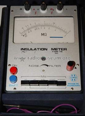 Isolation Ohm Meter TR-2216; Telmes Szövetkezet (ID = 797699) Equipment