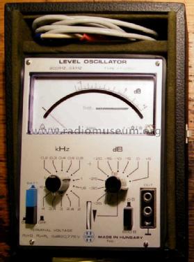 Level Oscillator TT-0152; Telmes Szövetkezet (ID = 770392) Equipment