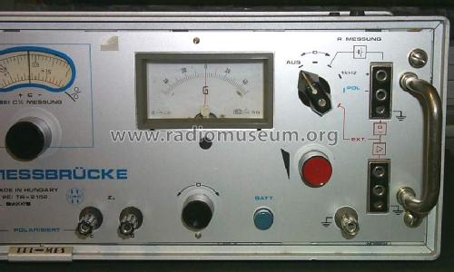 RLC Bridge Meter / Méröhid TR-2152; Telmes Szövetkezet (ID = 797684) Equipment