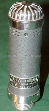 Mikrophon K100/12; Teladi; Düsseldorf (ID = 166134) Microphone/PU