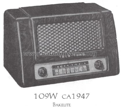109W ; Tele-Tone Radio Corp (ID = 1514844) Radio