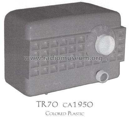 TR70 ; Tele-Tone Radio Corp (ID = 1514658) Radio