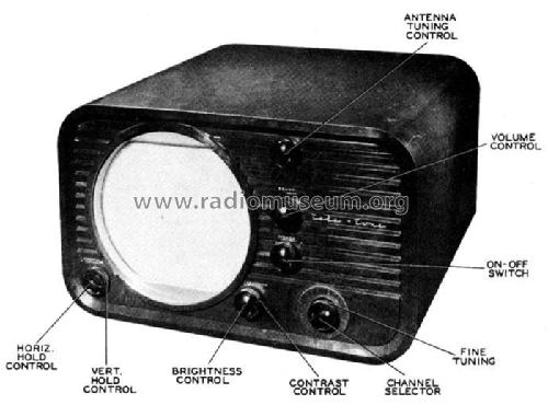 TV-255 Ch= TS; Tele-Tone Radio Corp (ID = 580094) Televisión