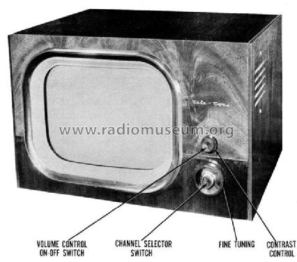 TV-318 Ch= TAM; Tele-Tone Radio Corp (ID = 499068) Télévision