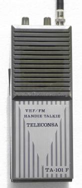 VHF/FM Handie Talkie TA-101F; Teleconsa - Telecon (ID = 1732149) Commercial TRX