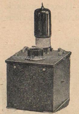 Fortex B / Einröhren Niederfrequenz Verstärker ; Telefongyar, Terta (ID = 2219836) Ampl/Mixer