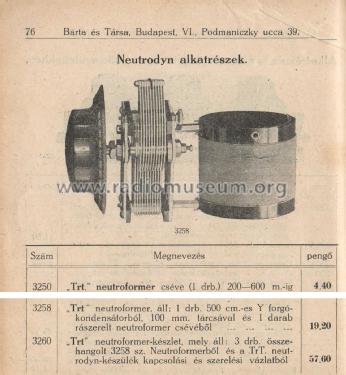 Neutroformer ; Telefongyar, Terta (ID = 2220520) Kit