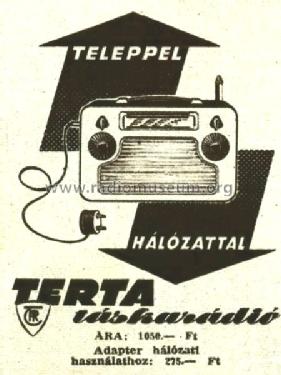 T406B/H; Telefongyar, Terta (ID = 737221) Radio