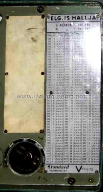 Transmitter & Receiver R/7a; Standard; Budapest (ID = 908729) Mil TRX