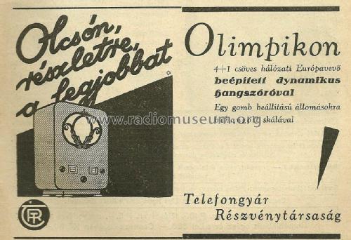 Olimpikon E; Telefongyar, Terta (ID = 2977299) Radio