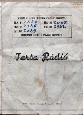 T328H; Telefongyar, Terta (ID = 2635198) Radio