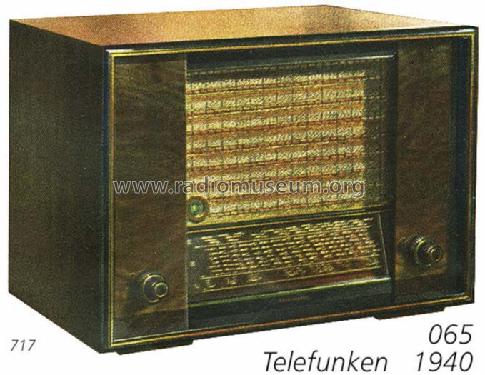 065GWK; Telefunken (ID = 1143) Radio