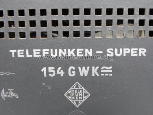 154GWK ; Telefunken (ID = 1536227) Radio