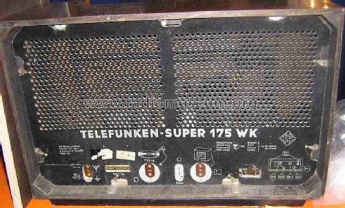 175WK ; Telefunken (ID = 449979) Radio