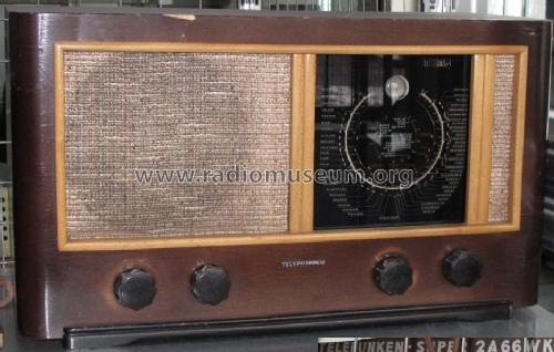 2A66WK; Telefunken (ID = 1380807) Radio