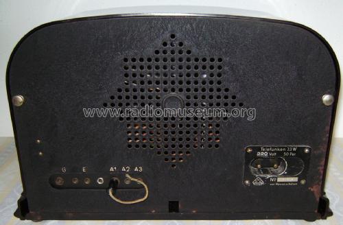 33 W-Sp. - T33W-Sp.; Telefunken (ID = 2947204) Radio