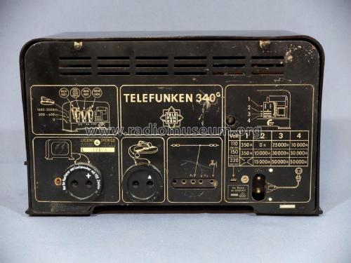 340G ; Telefunken (ID = 1886307) Radio