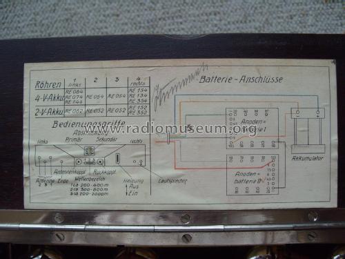 4 Batt. ; Telefunken (ID = 2131357) Radio