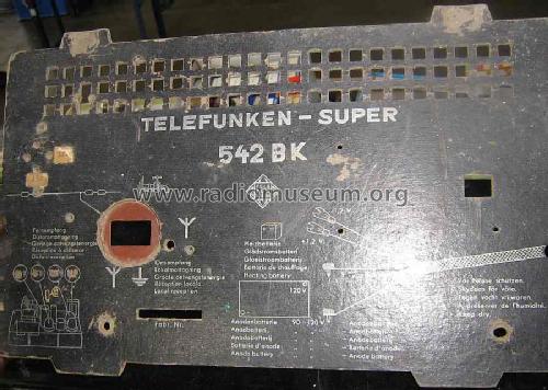 542BK ; Telefunken (ID = 449715) Radio