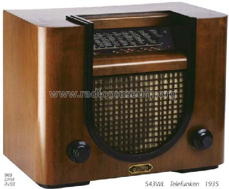 543WL ; Telefunken (ID = 1113) Radio