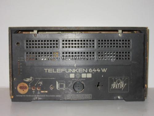 644W ; Telefunken (ID = 2708323) Radio