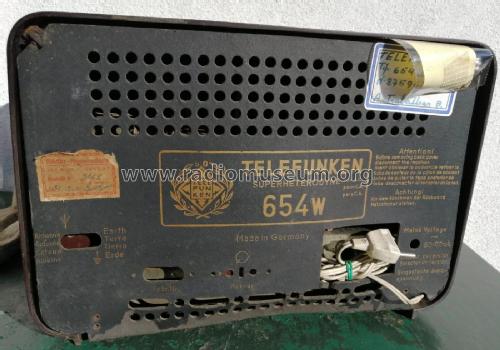 654W; Telefunken (ID = 2601566) Radio