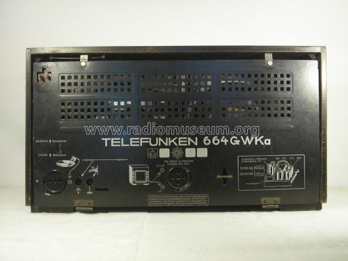 664GWKa; Telefunken (ID = 3000956) Radio