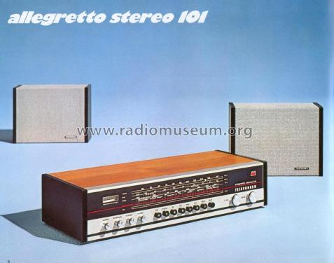 Allegretto Stereo 101; Telefunken (ID = 2087385) Radio