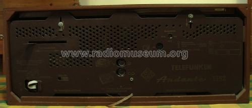 Andante 1352; Telefunken (ID = 763806) Radio