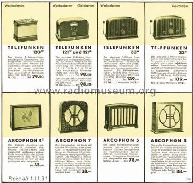 Arcophon 7; Telefunken (ID = 708740) Altavoz-Au