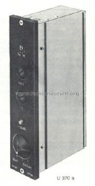 Aussteuerungsmesser U 370 a Artikel-Nr. 792 905 202; Telefunken (ID = 1698148) Misc