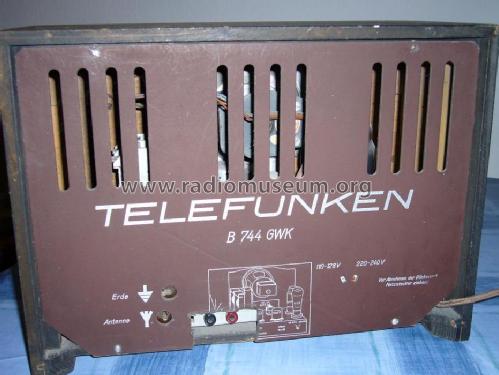 B744GWK; Telefunken (ID = 851131) Radio