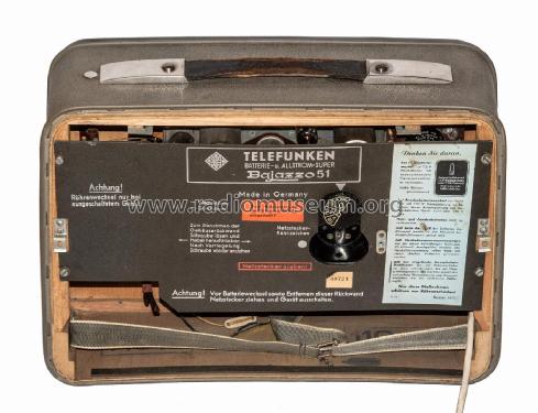 Bajazzo 51; Telefunken (ID = 3082840) Radio