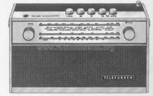 banjo automatic 201; Telefunken (ID = 13624) Radio