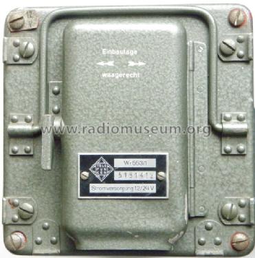 Batteriestromversorgung Wr 553/1; Telefunken (ID = 1303724) Power-S