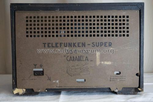 Carabela 354 A-C; Telefunken (ID = 2813654) Radio