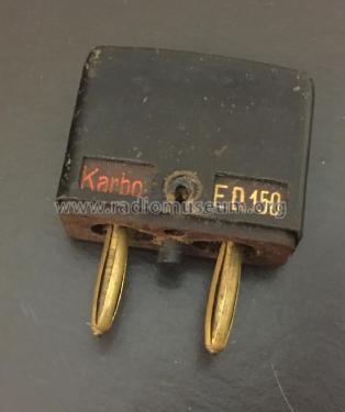 Carborund-Detektor ED150; Telefunken (ID = 2623932) Radio part