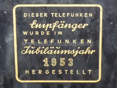 Concertino 53GW; Telefunken (ID = 998357) Radio