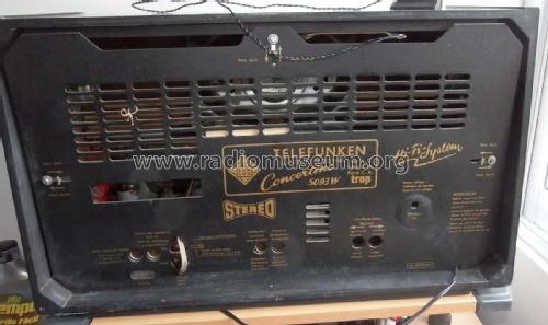 Concertino Hi-Fi Stereo 5093W trop; Telefunken (ID = 2519401) Radio