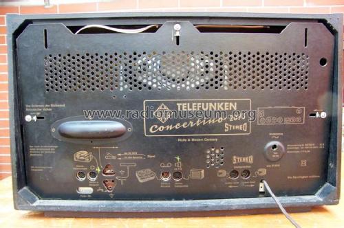 Concertino Stereo 2093; Telefunken (ID = 1094219) Radio