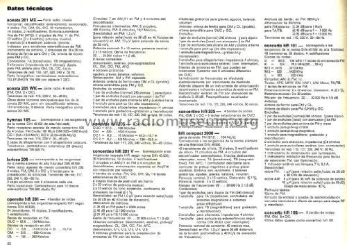 Concerto Hi-Fi 105; Telefunken (ID = 1564224) Radio